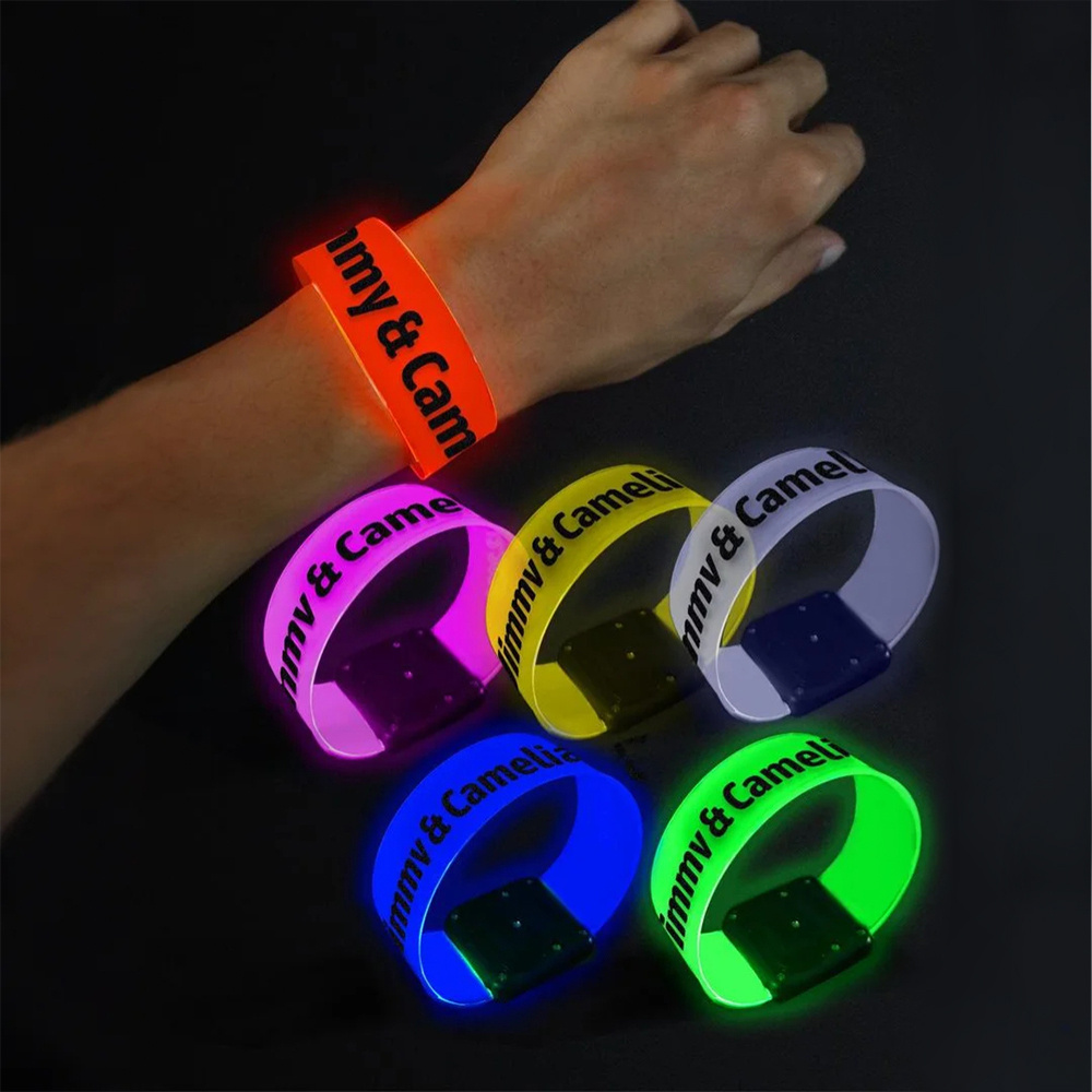 Custom Men's Photo Engraved Bracelet Personalized Luminous Watch Bracelet Anniversary Gifts for Him - soufeelus