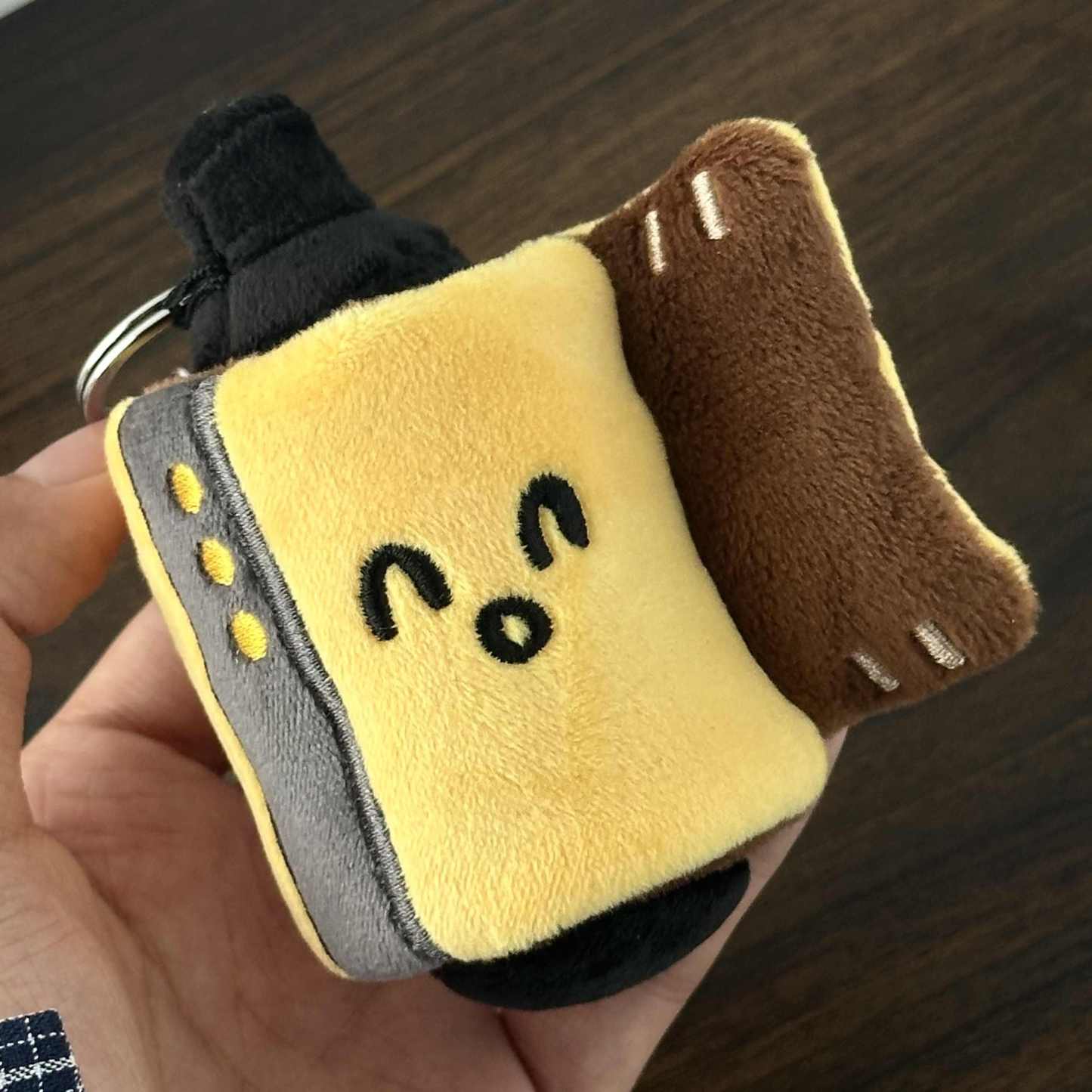 Personalized Photo Plush Film Keychain Romantic Gift for Her