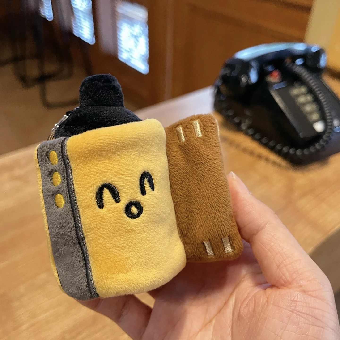 Personalized Photo Plush Film Keychain Romantic Gift for Her