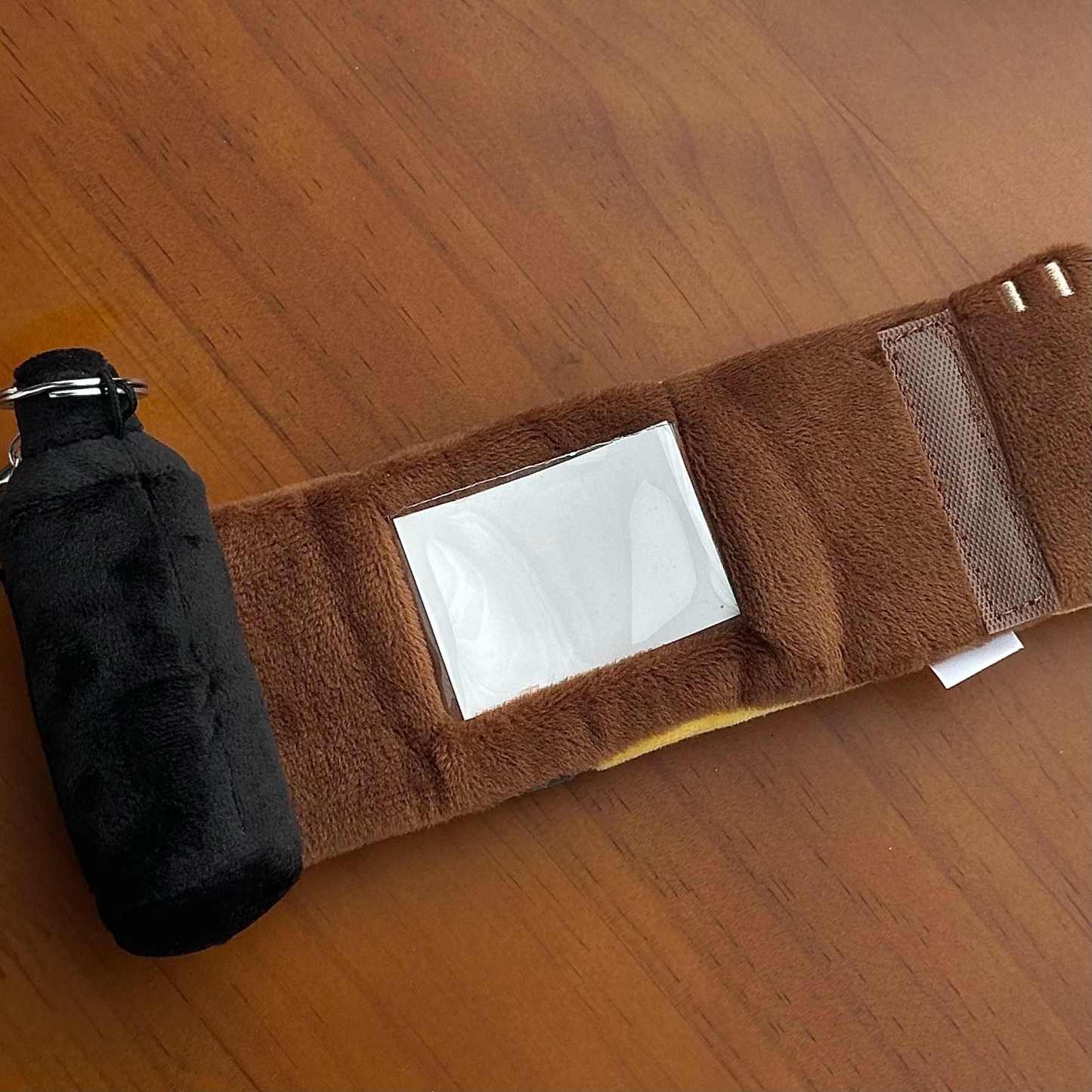 Personalized Photo Plush Film Keychain Romantic Gift for Her