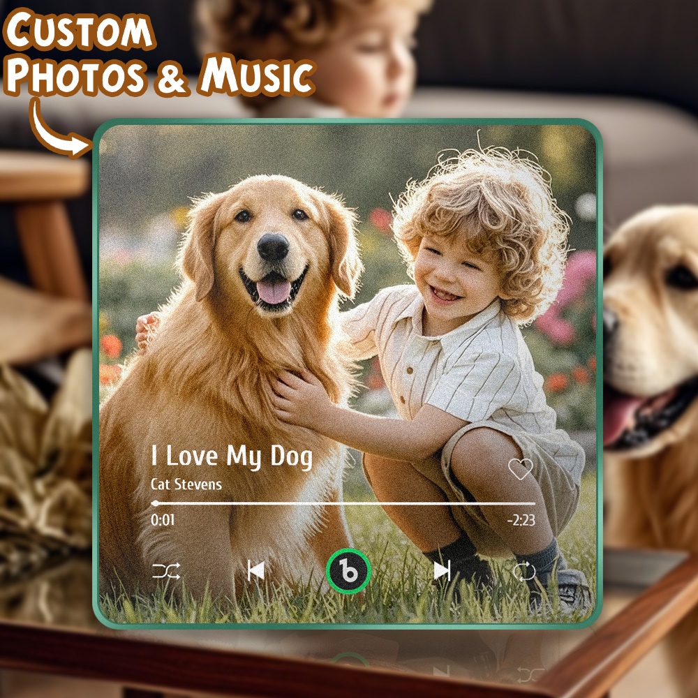 Custom Music And Photo Fridge Magnet FridgeBeats Pro Supports Bluetooth Connectivity