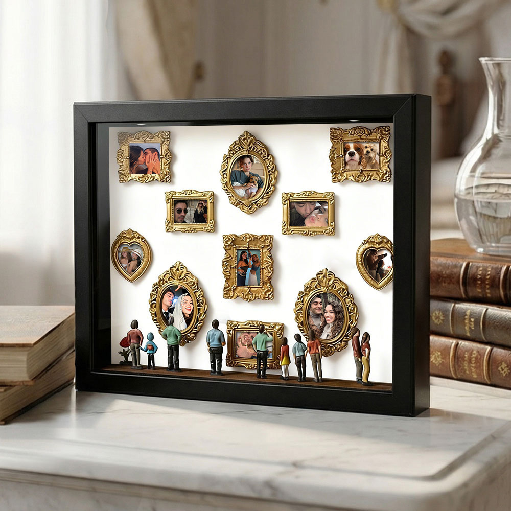 Custom Photo Frame Museum of Us Frame Personalized Photo Frame Couples Gift for Her Cute Miniature Museum Gifts Meaningful Gift Valentine's Day Anniversary Gift