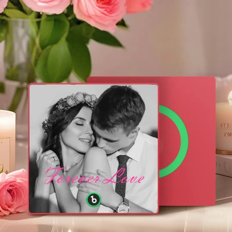 Custom Music Fridge Magnet Gifts for Her Him, Personalized Photo Gifts for Boyfriend Girlfriend Husband Wife, Unique Gift for Anniversary Birthday