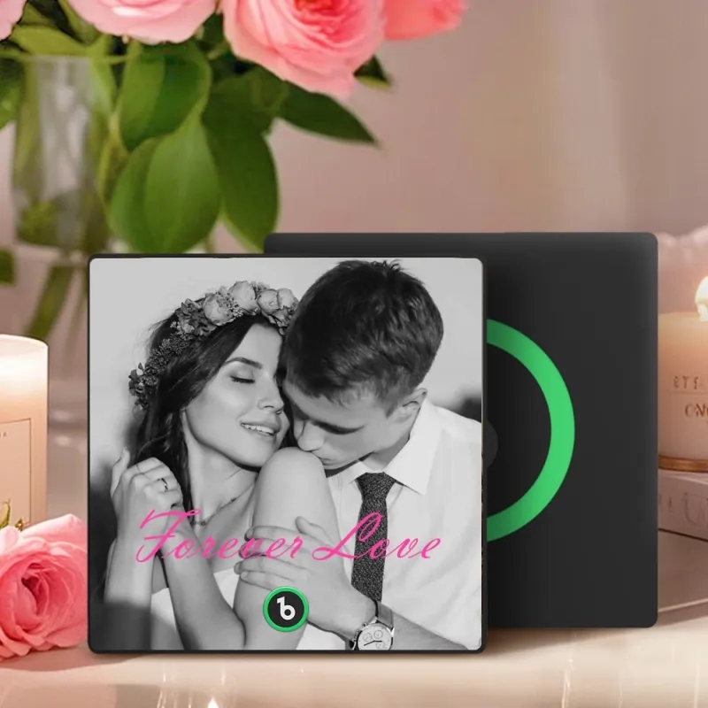 Custom Music Fridge Magnet Gifts for Her Him, Personalized Photo Gifts for Boyfriend Girlfriend Husband Wife, Unique Gift for Anniversary Birthday