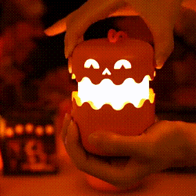 Pumpkin Night Light - Fun and Creative Gift, Ambiance Lamp Halloween Decoration Pumpkin Lantern for Halloween