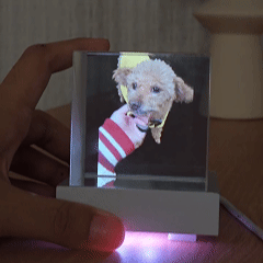Personalized Pet Hologram Projector Pet Memorial Gift