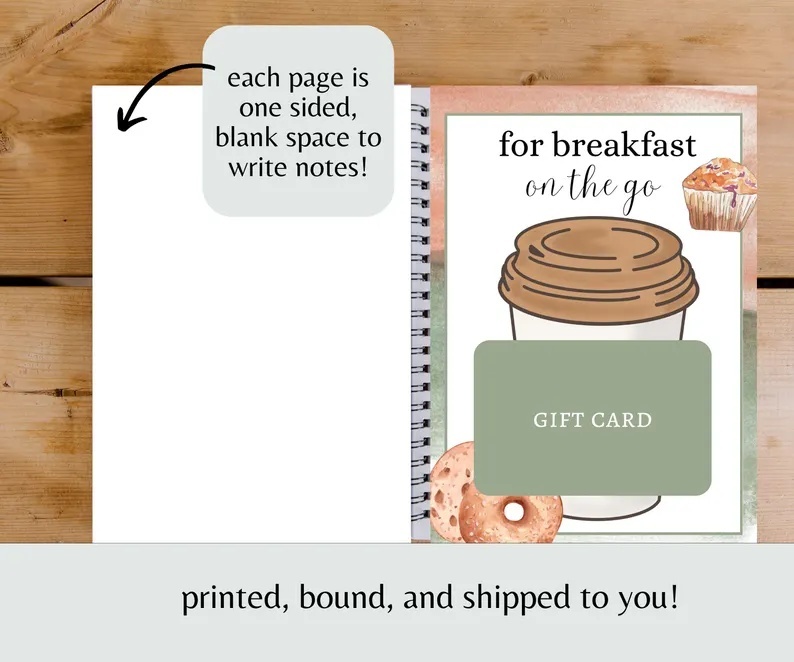 Christmas Gift Card Book Surprises On Every Page Unique Christmas Gifts