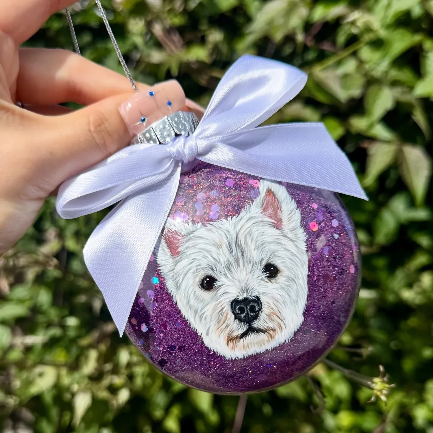 Christmas Gifts Pet Portrait Baubles Ornament