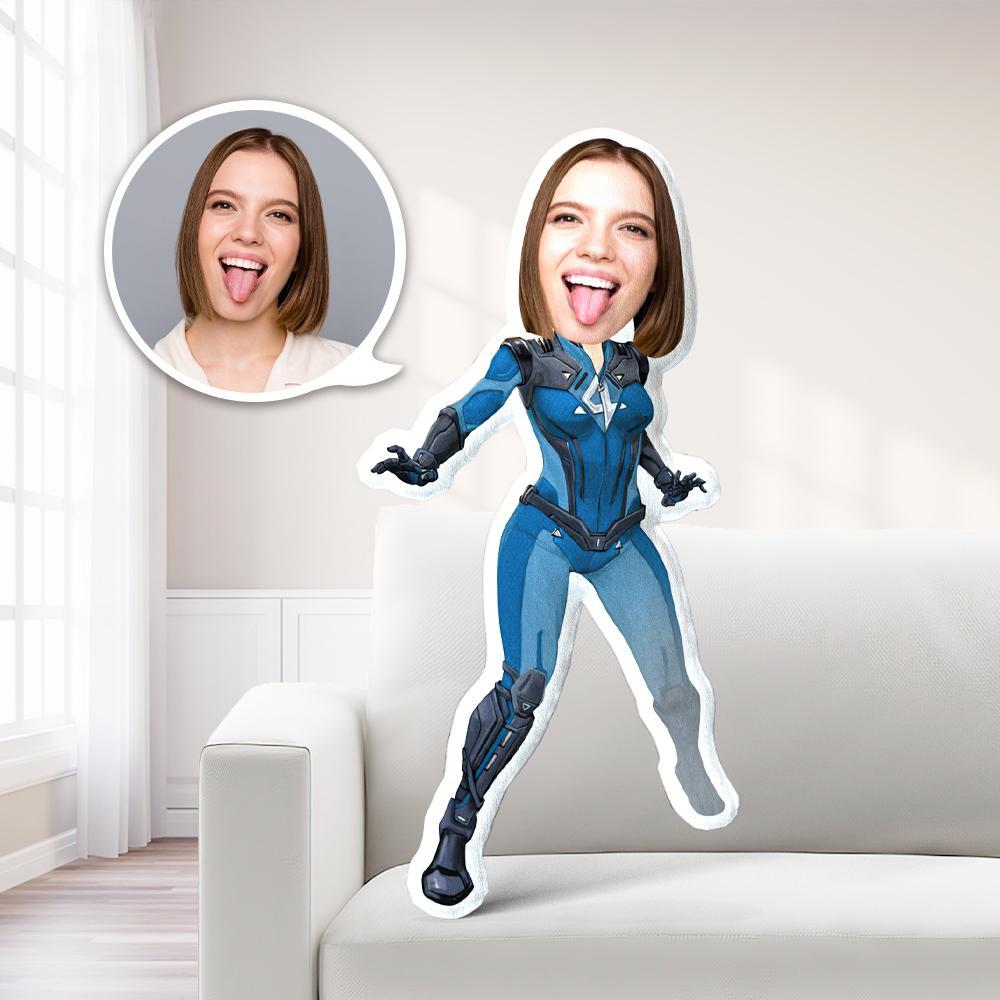 Personalized Photo My Face Pillow Custom Face Pillow Invisible Woman Photo Pillow Costume Doll Unique Gift