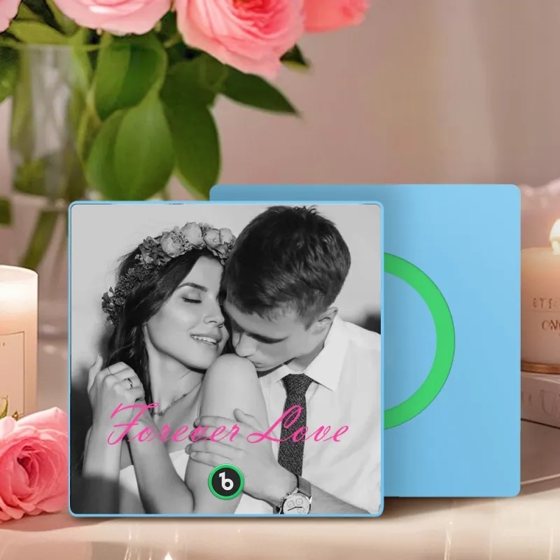 Custom Music Fridge Magnet Gifts for Her Him, Personalized Photo Gifts for Boyfriend Girlfriend Husband Wife, Unique Gift for Anniversary Birthday