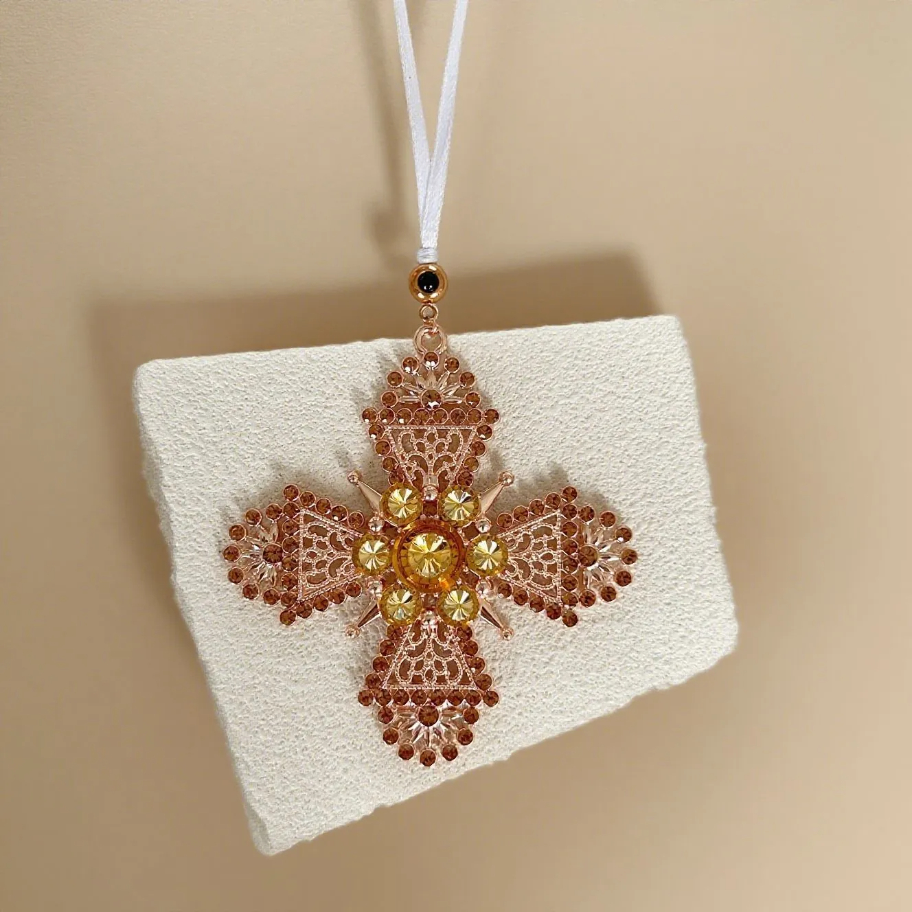 Custom Photo Projection Ornament Retro Christmas Tree Decoration for Christmas Gift