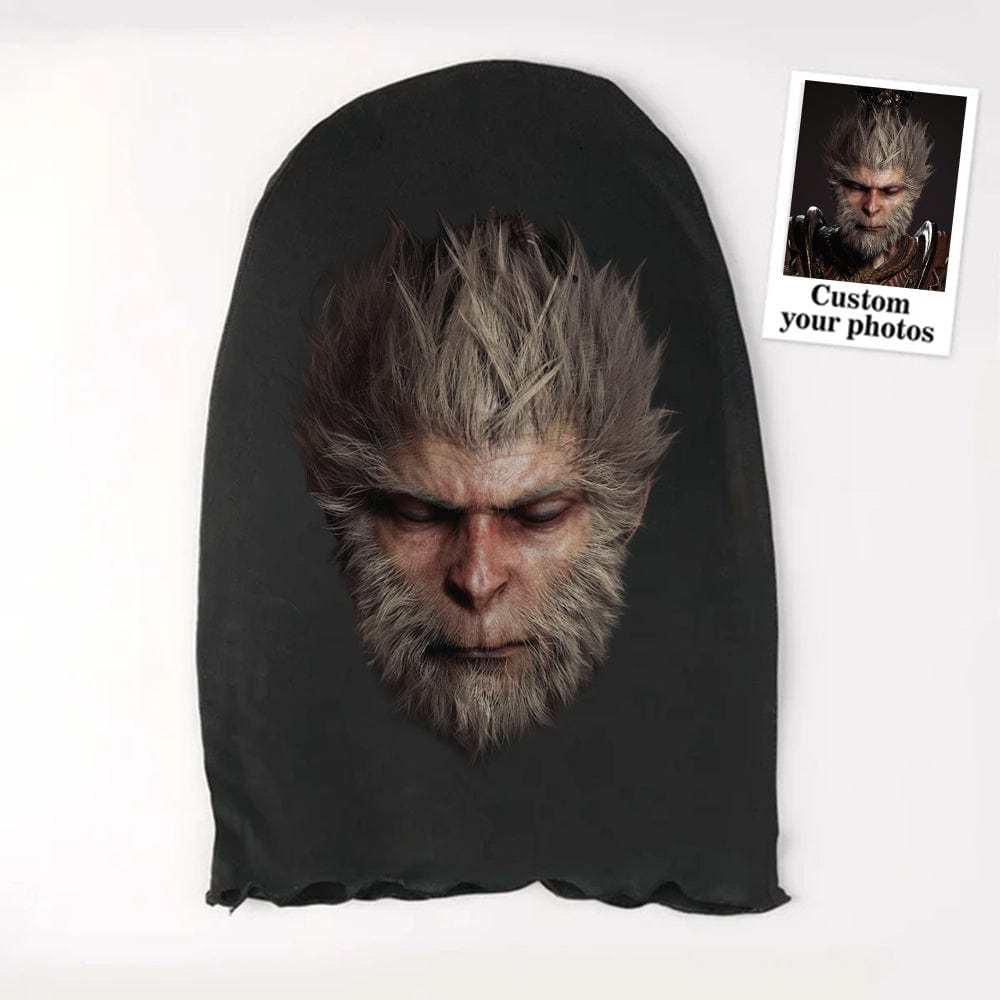Wukong Mask Custom Face 3D Spoof Mask Personalized Cosplay Funny Mask Performance Mask for Party Halloween Gifts - Giftlab
