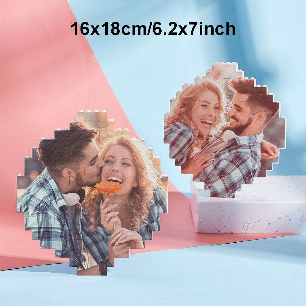Custom Photo Building Brick Personalized Block for Mom Mother's Day Gifts - Giftlab