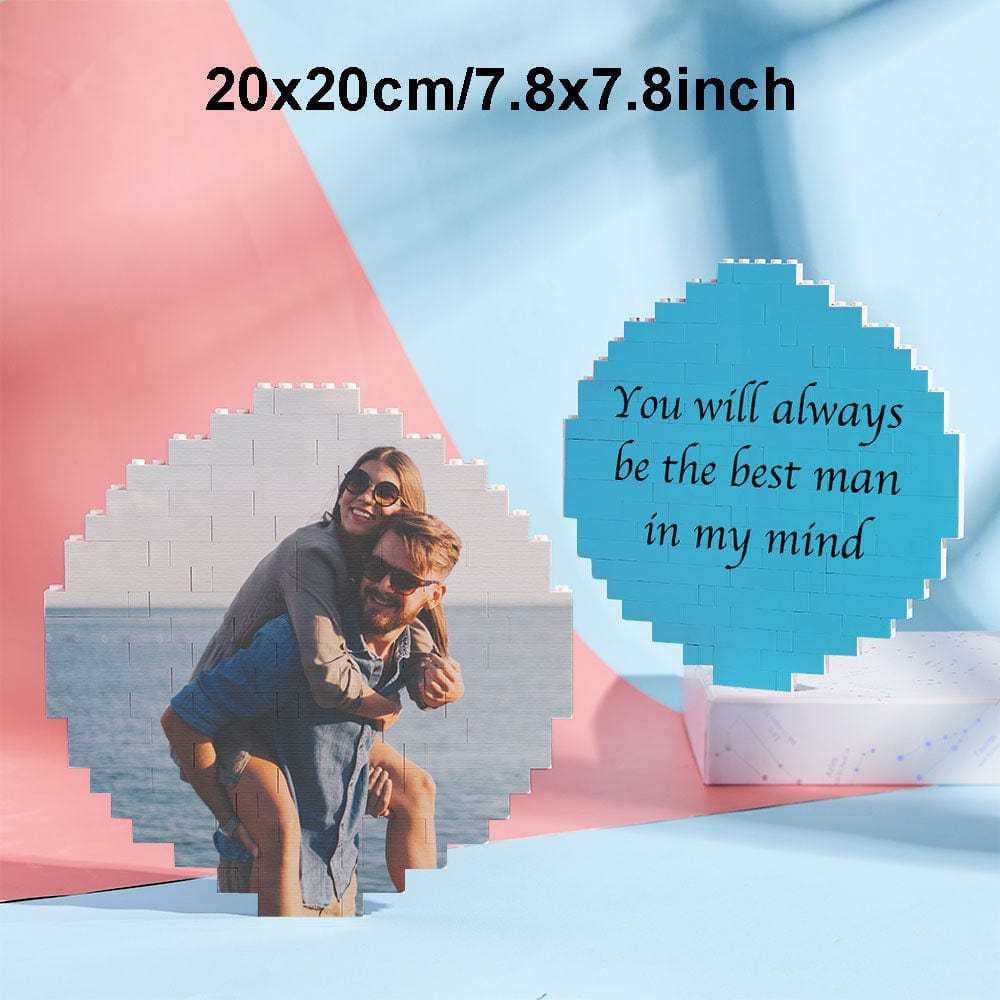 Custom Photo Building Brick Personalized Block for Mom Mother's Day Gifts - Giftlab