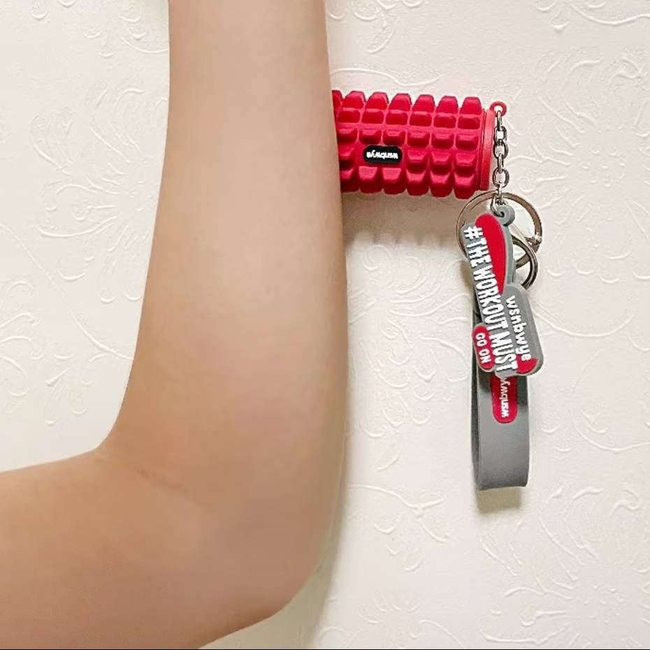 Cute Key Charms Fitness Foam Shaft Keychain Backpack Small Charms Cute Gift for Her