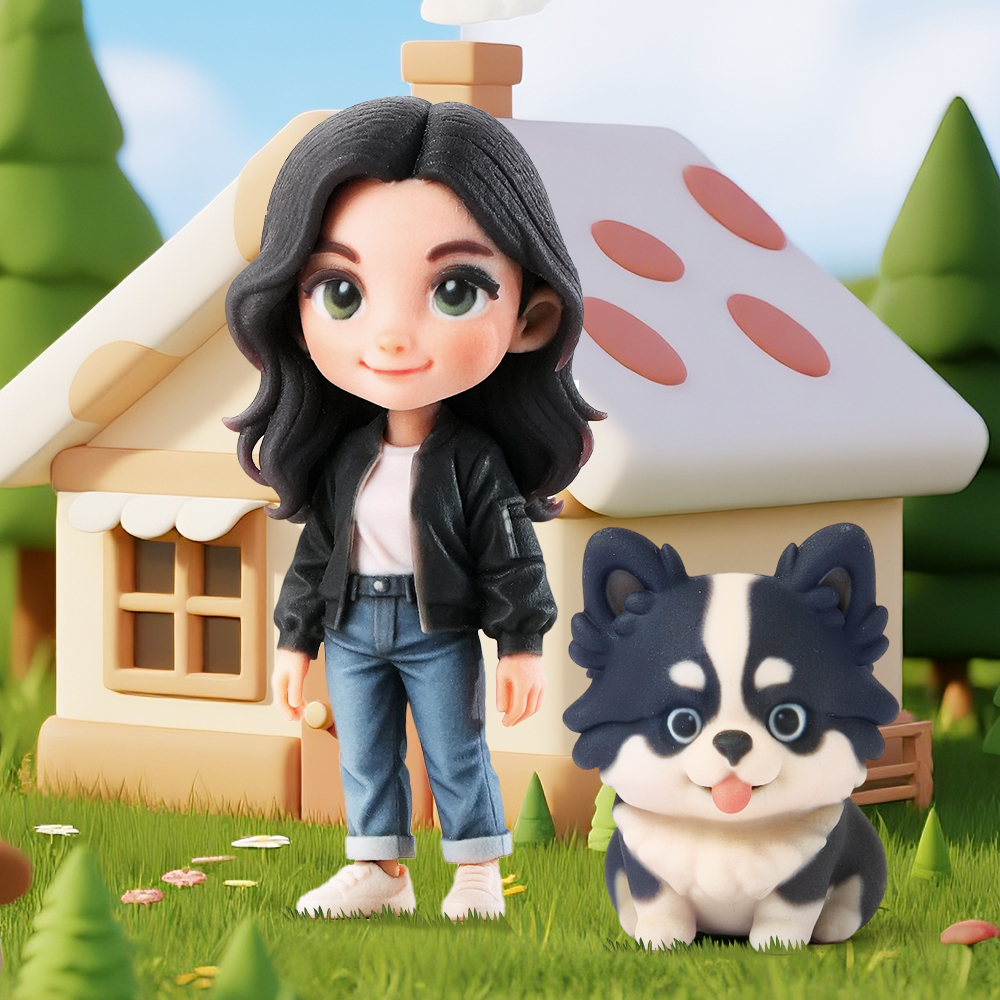 Custom 3D Action Figure From Your Photo Personalized Toy Figure Custom Action Figure Gifts For Birthday