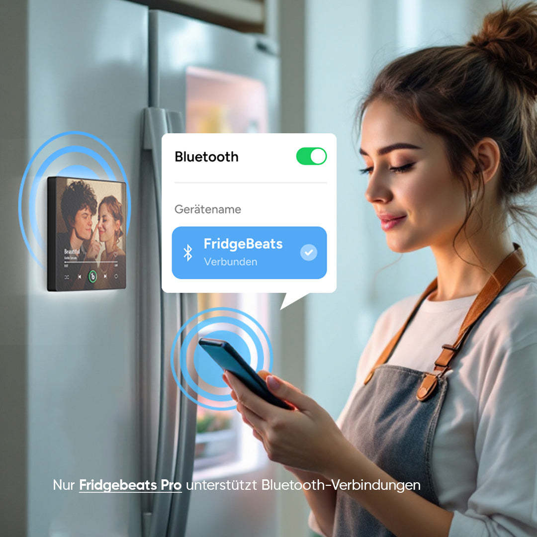 Benutzerdefinierter Musik- Und Foto-kühlschrankmagnet Unterstützt Bluetooth-konnektivität In Verschiedenen Stilen LGBT-Geschenke zum Valentinstag