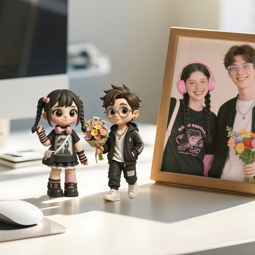 Custom 3D Action Figure From Your Photo Personalized Toy Figure Custom Action Figure Gifts For Kids