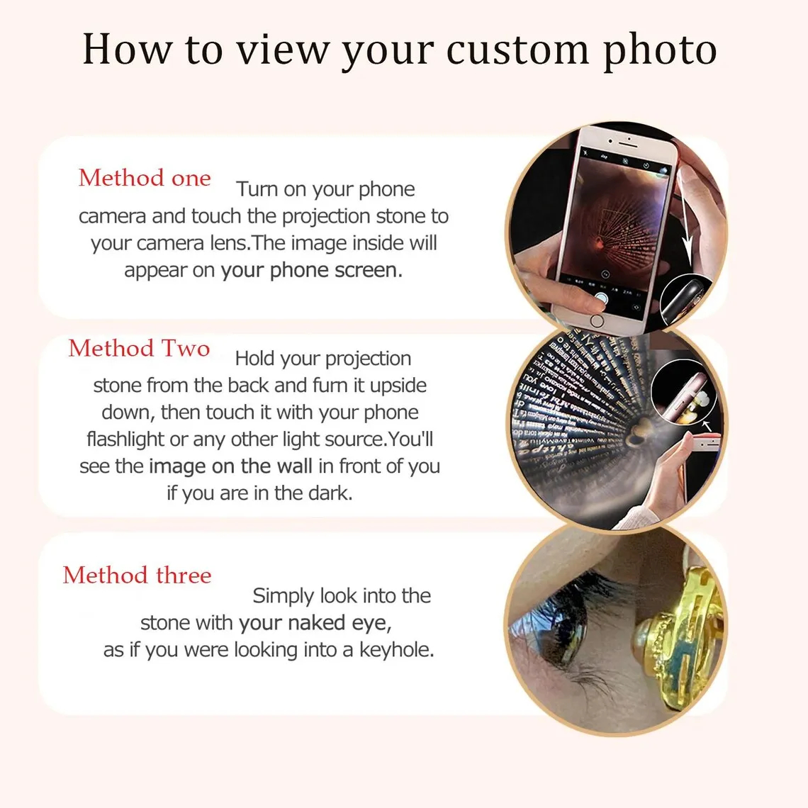 Personalized Photo Sun Catcher Projection Ornaments Cardinal Memorial Gift for Christmas