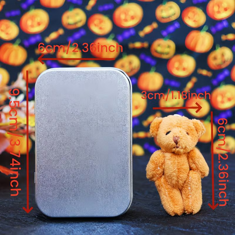 Halloween Bear in a Box for Trick or Treat Gift for Kids