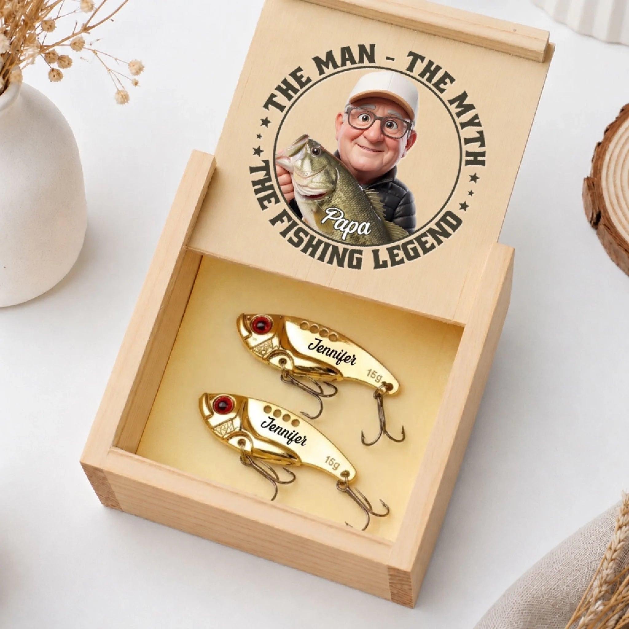The Fishing Legend - Personalized Custom Fishing Lure