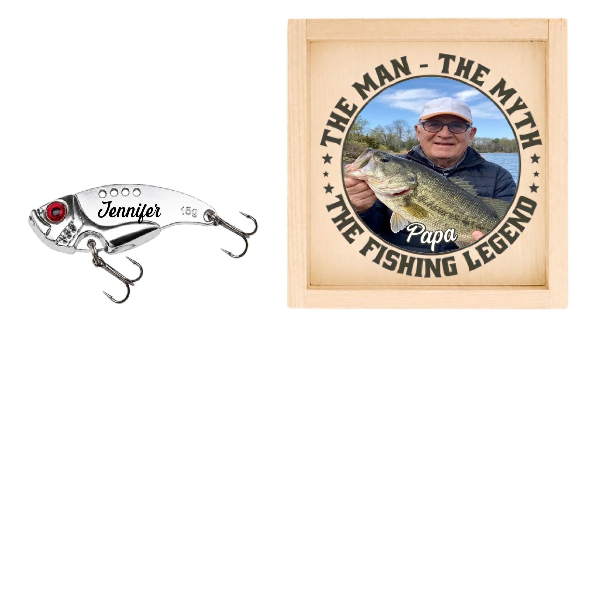 The Fishing Legend - Personalized Custom Fishing Lure