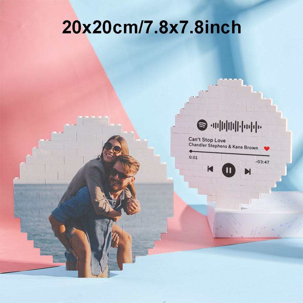 Custom Photo Building Brick Personalized Block Graduation Gifts for Friends - Giftlab