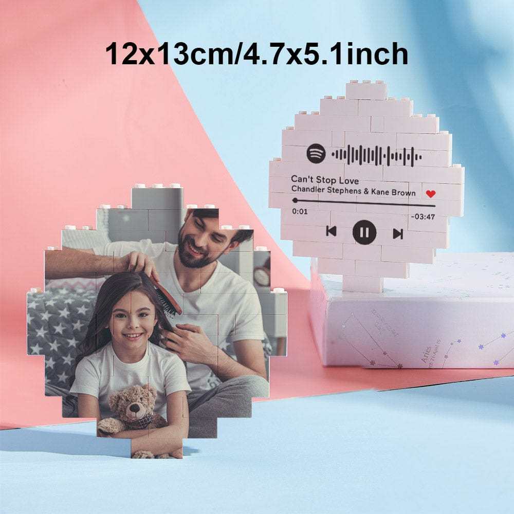 Custom Photo Building Brick Personalized Block Graduation Gifts for Friends - Giftlab