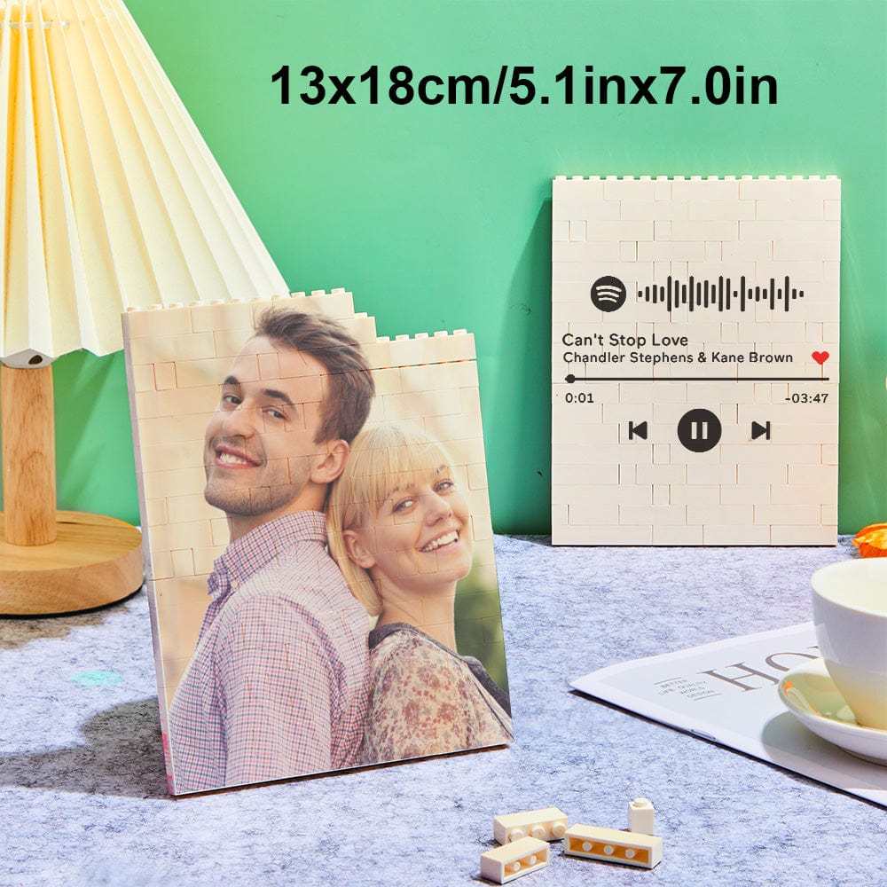 Custom Photo Building Brick Personalized Block Graduation Gifts for Friends - Giftlab