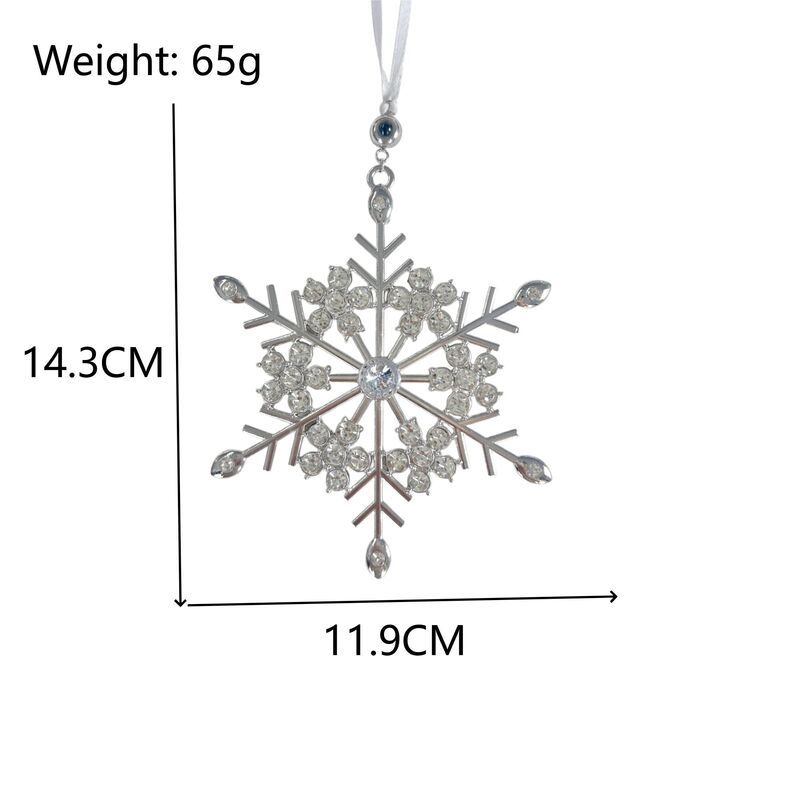 Personalized Snowflake Photo Projection Ornament Projection Picture Pendant with Diamonds Warm Gift for Christmas