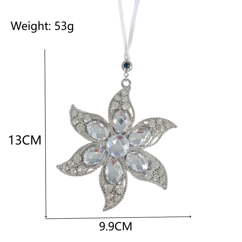 Personalized Photo Projection Ornament Projection Picture Pendant with Diamond Christmas Gift for Friends