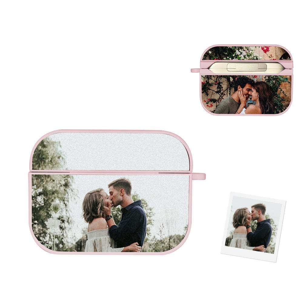 Personalized Photo Headphone Case Airpods 1/2 Pro Earphone Case Custom Picture Gift For Him/Her - Bestchristmasgifts