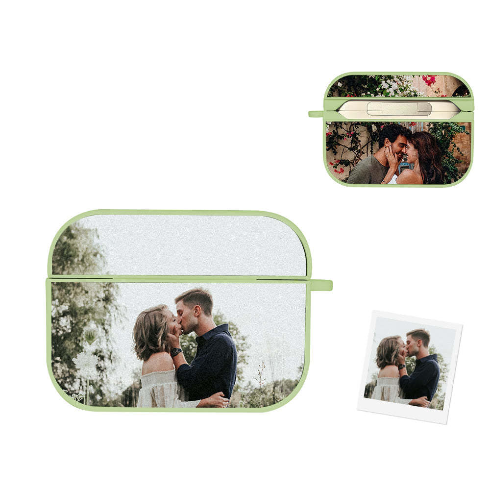 Personalized Photo Headphone Case Airpods 1/2 Pro Earphone Case Custom Picture Gift For Him/Her - Bestchristmasgifts