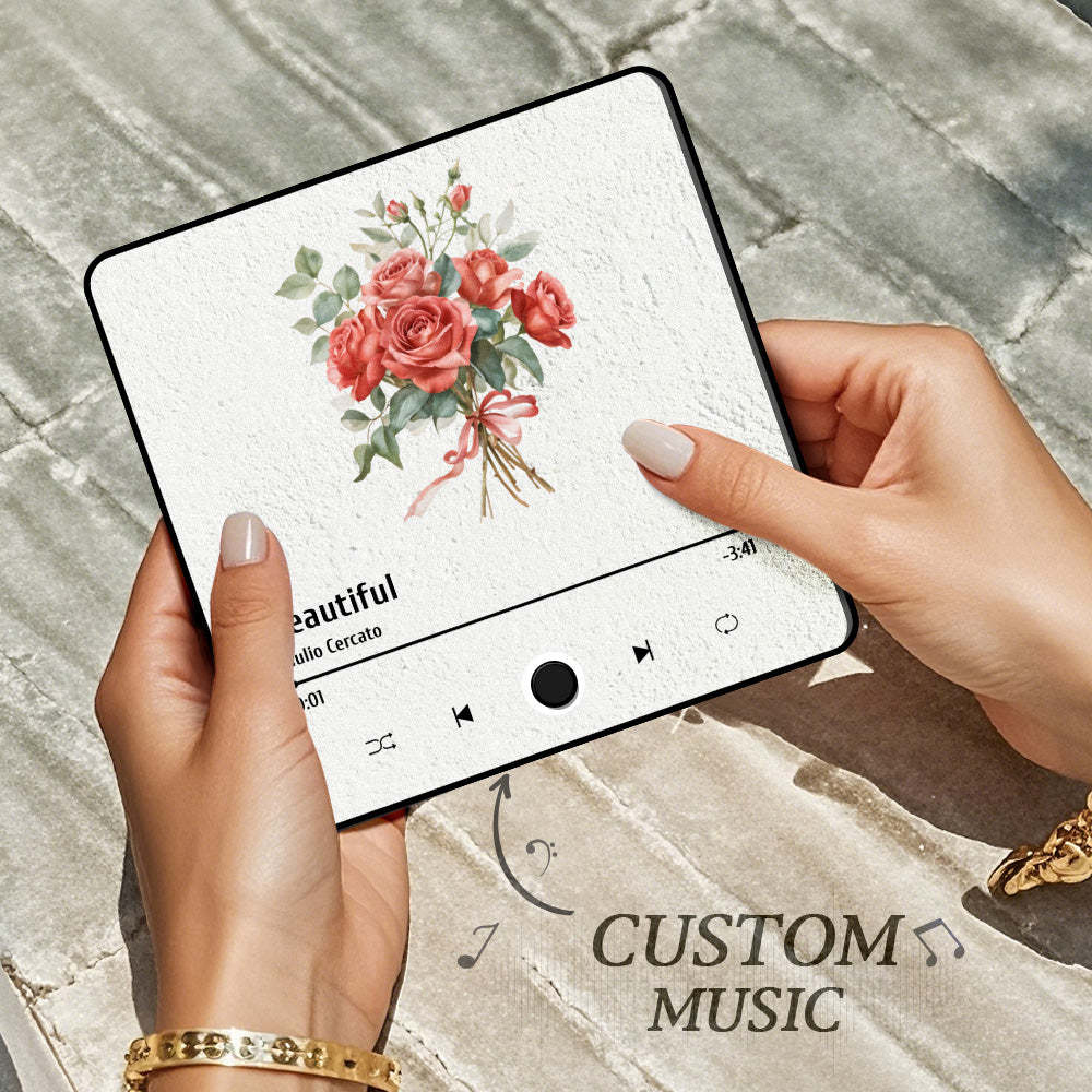 Custom Photo Album Music Fridge Magnet Love You Gift for Lover Custom Music Fridge Magnet Pro - Bestchristmasgifts