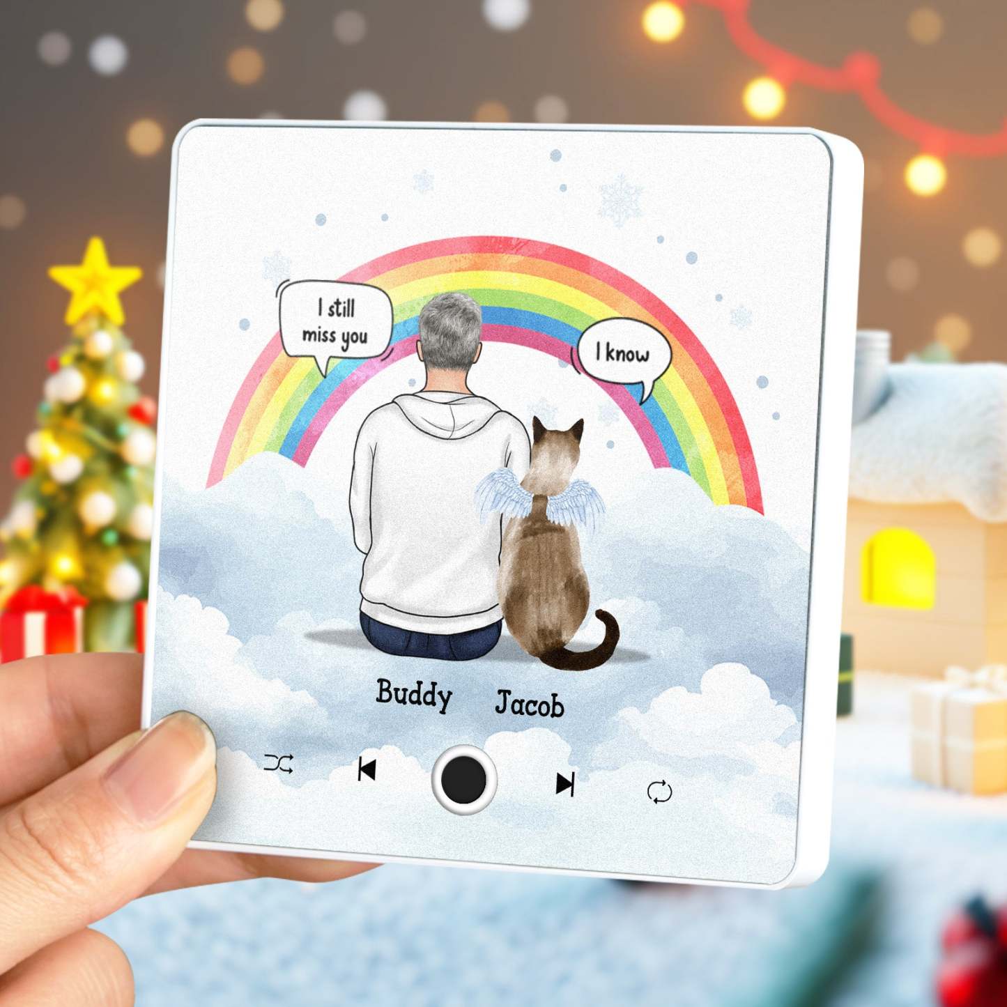 Custom Album Music Fridge Magnet Photo Personalized Phone Music Fridge Magnet Pro Custom Character and Name Fridge Magnet I Still Miss You - Bestchristmasgifts