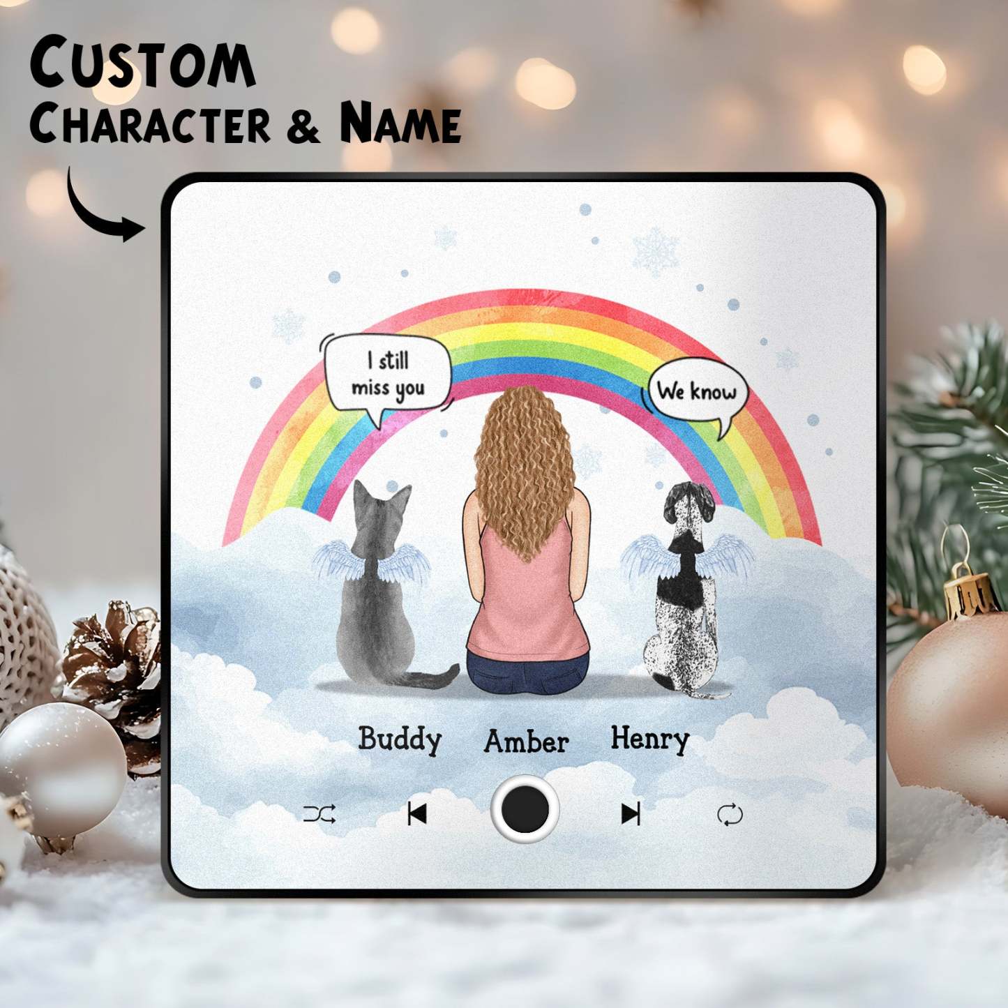 Custom Album Music Fridge Magnet Photo Personalized Phone Music Fridge Magnet Pro Custom Character and Name Fridge Magnet I Still Miss You - Bestchristmasgifts