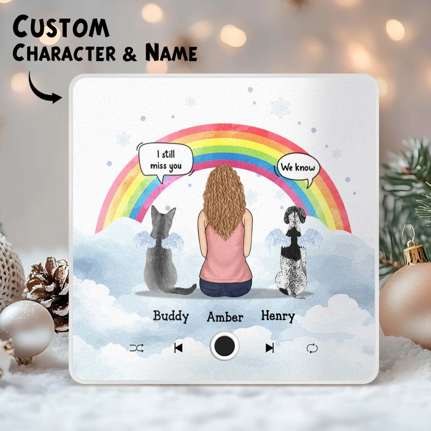 Custom Album Music Fridge Magnet Photo Personalized Phone Music Fridge Magnet Pro Custom Character and Name Fridge Magnet I Still Miss You - Bestchristmasgifts