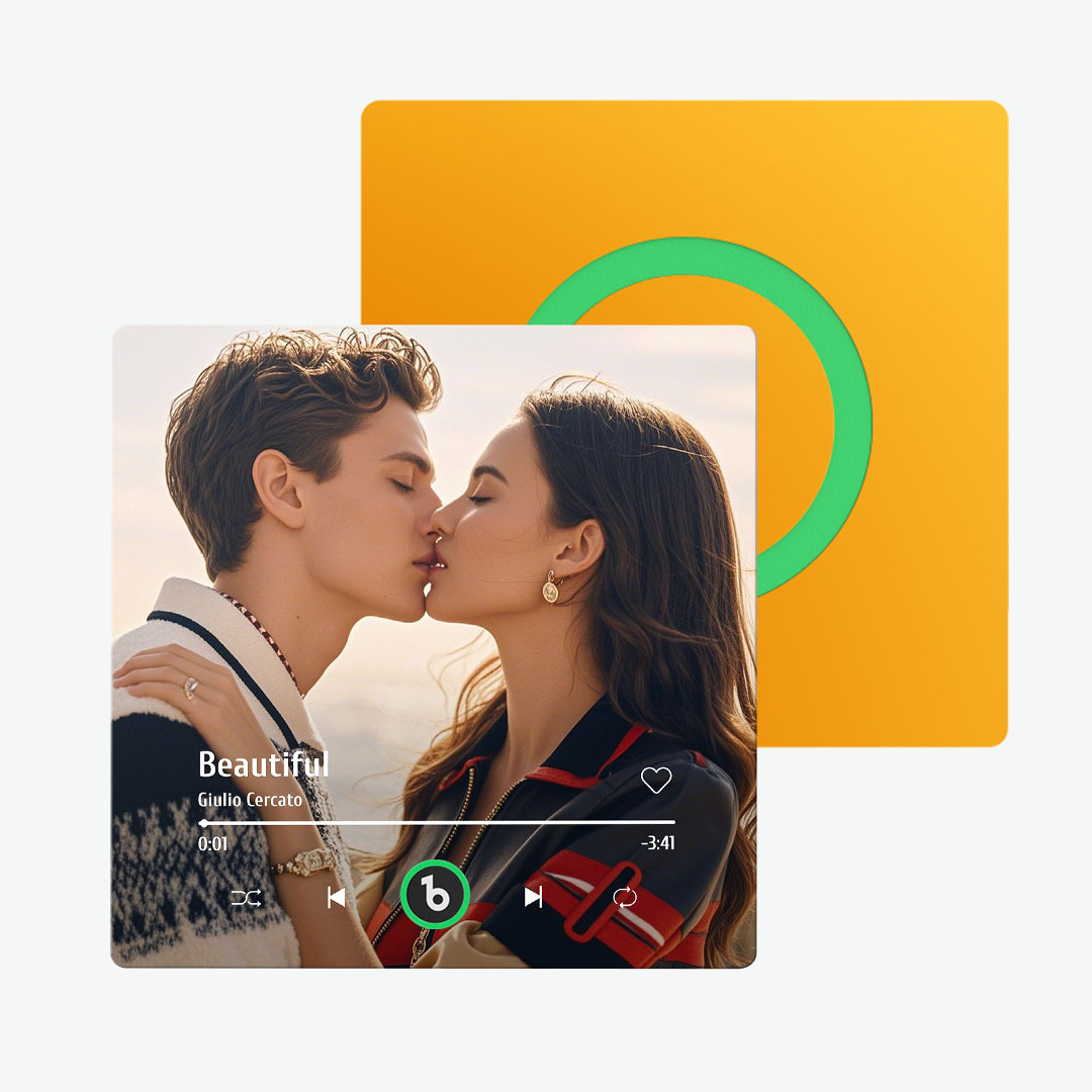 Custom Music And Photo Fridge Magnet FridgeBeats Pro Supports Bluetooth Connectivity