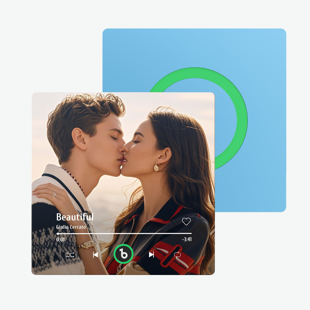 Custom Music And Photo Fridge Magnet FridgeBeats Pro Supports Bluetooth Connectivity