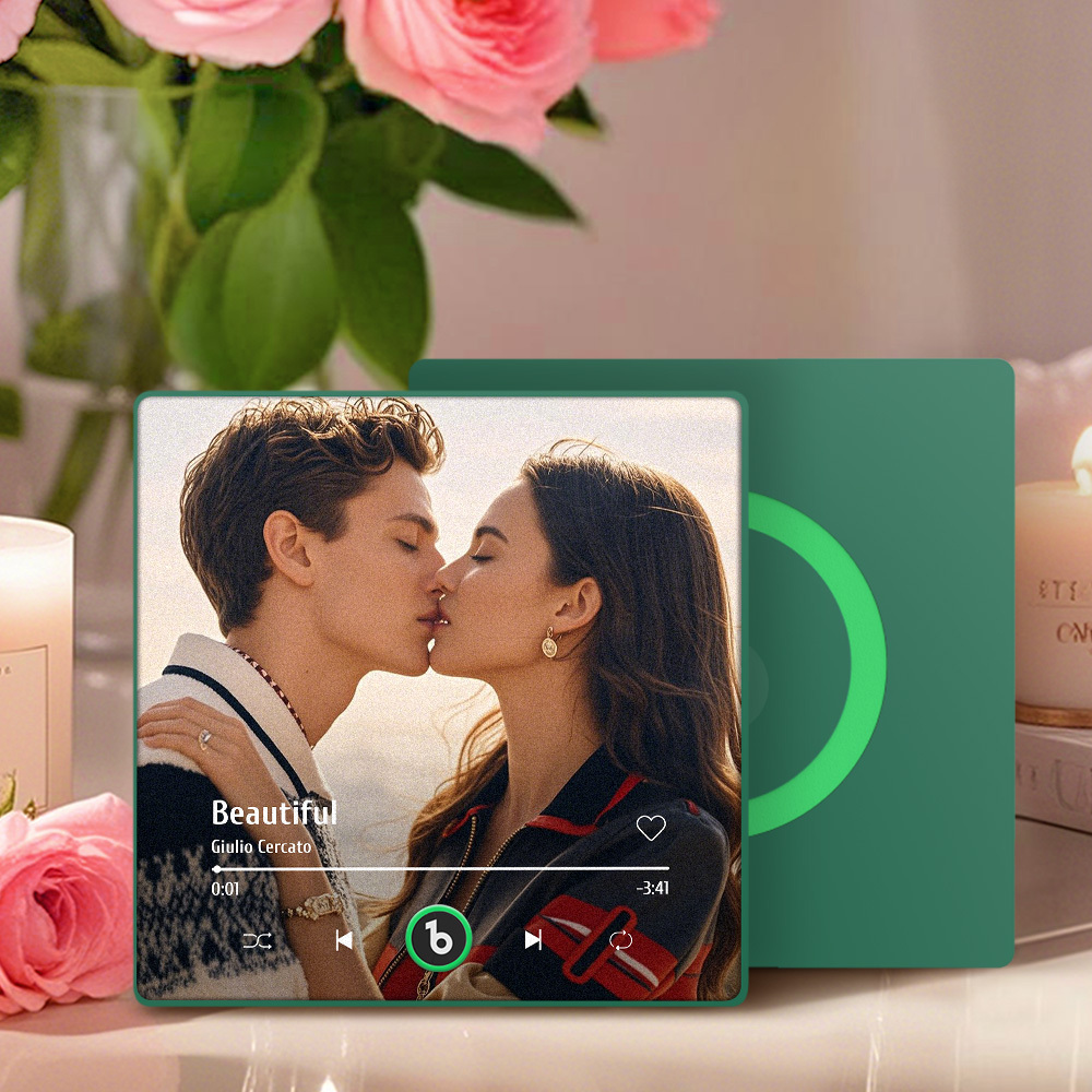 Custom Music And Photo Fridge Magnet FridgeBeats Pro Supports Bluetooth Connectivity