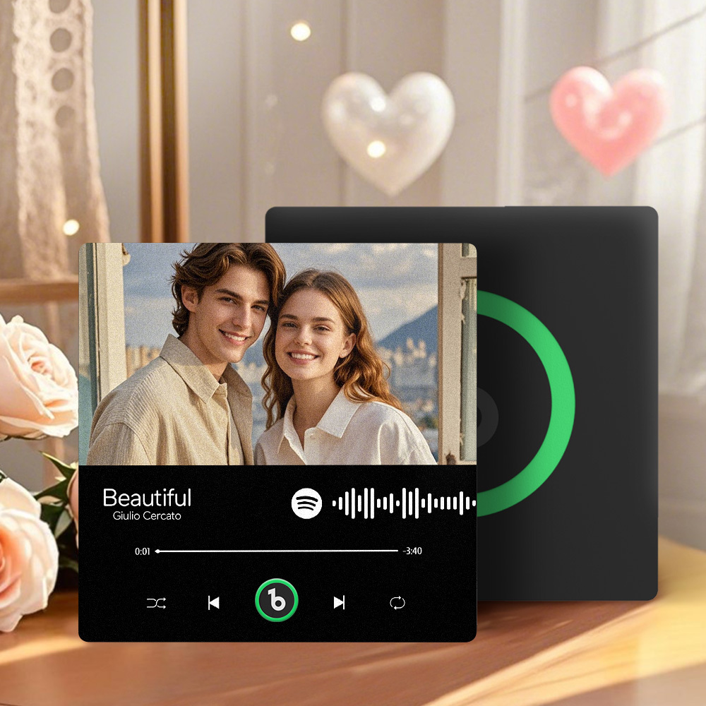 Custom Music & Photo Fridge Magnet FridgeBeats Pro Supports Bluetooth Connectivity