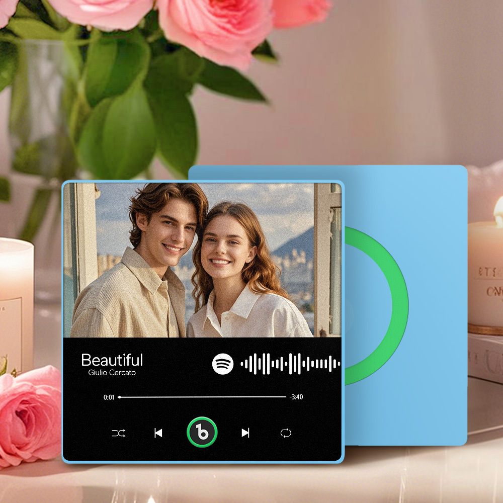 Custom Music & Photo Fridge Magnet FridgeBeats Pro Supports Bluetooth Connectivity