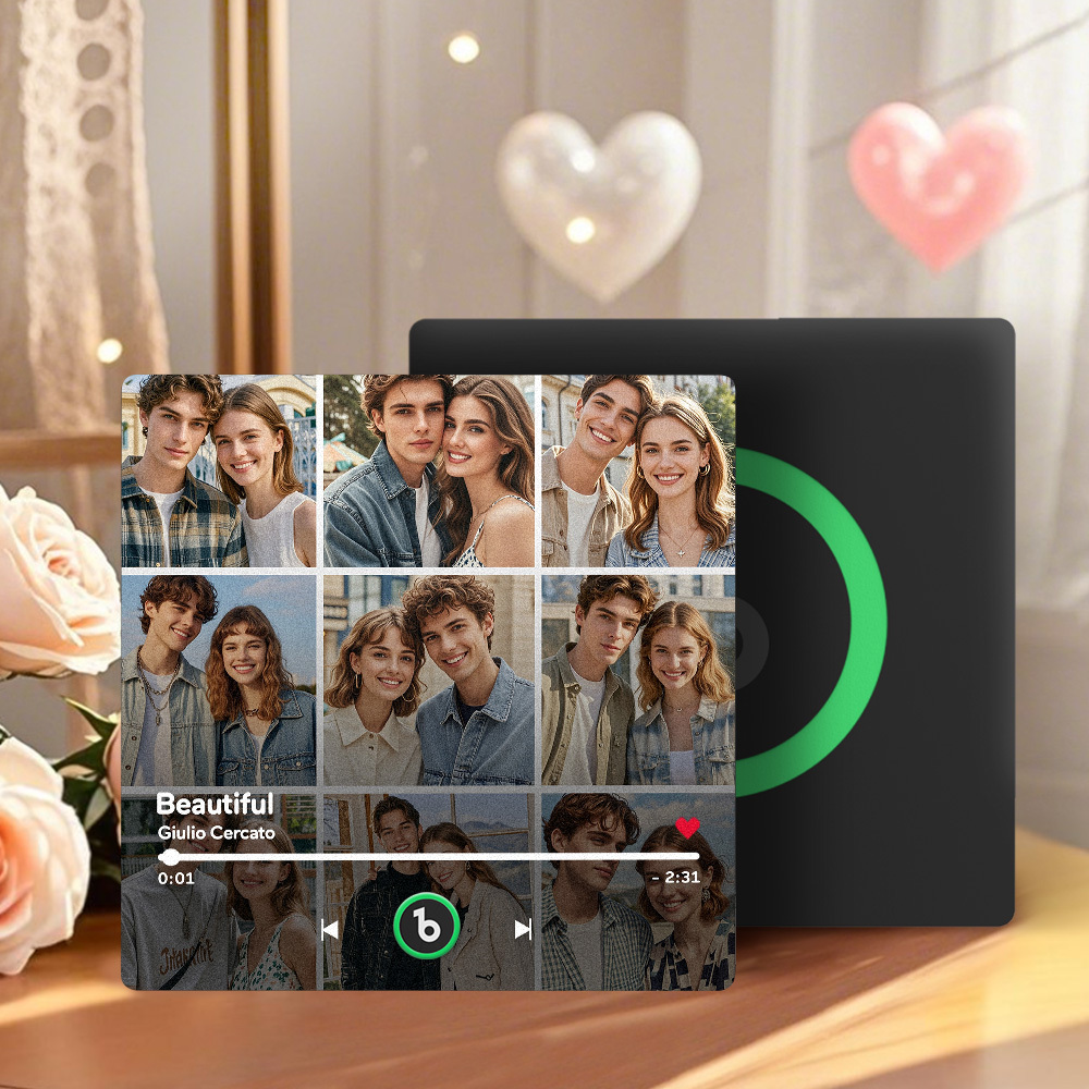 Custom Music & Photo Fridge Magnet FridgeBeats Pro Supports Bluetooth Connectivity