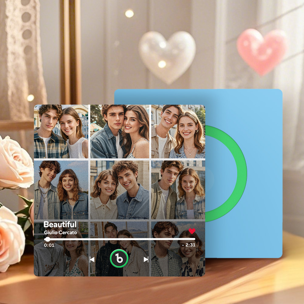 Custom Music & Photo Fridge Magnet FridgeBeats Pro Supports Bluetooth Connectivity