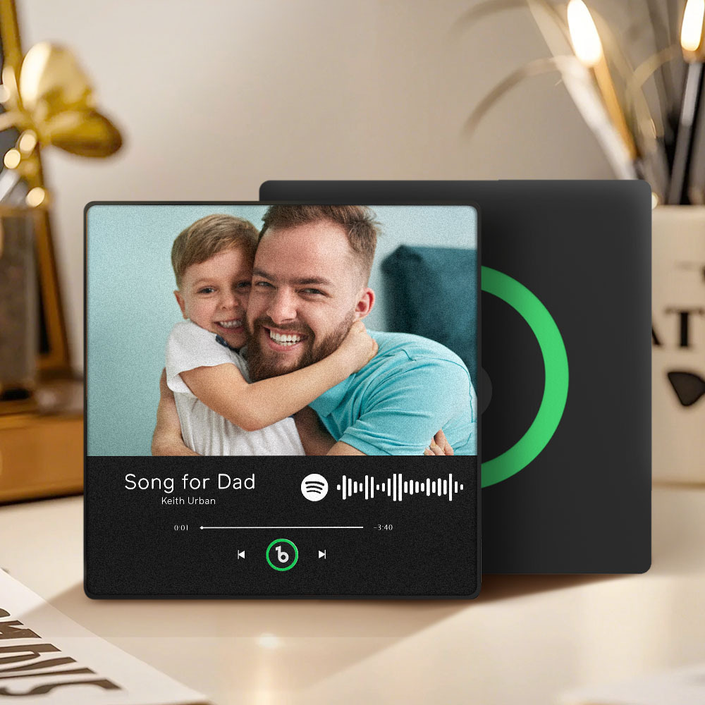 Personalised Music Fridge Magnet That Plays Father's Day Gifts for Dad Multiple Colors