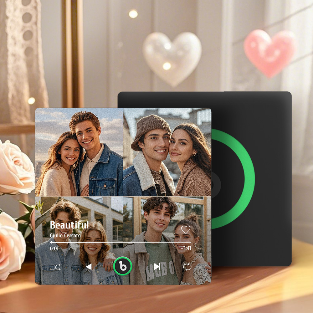 Custom Music & Photo Fridge Magnet FridgeBeats Pro Supports Bluetooth Connectivity