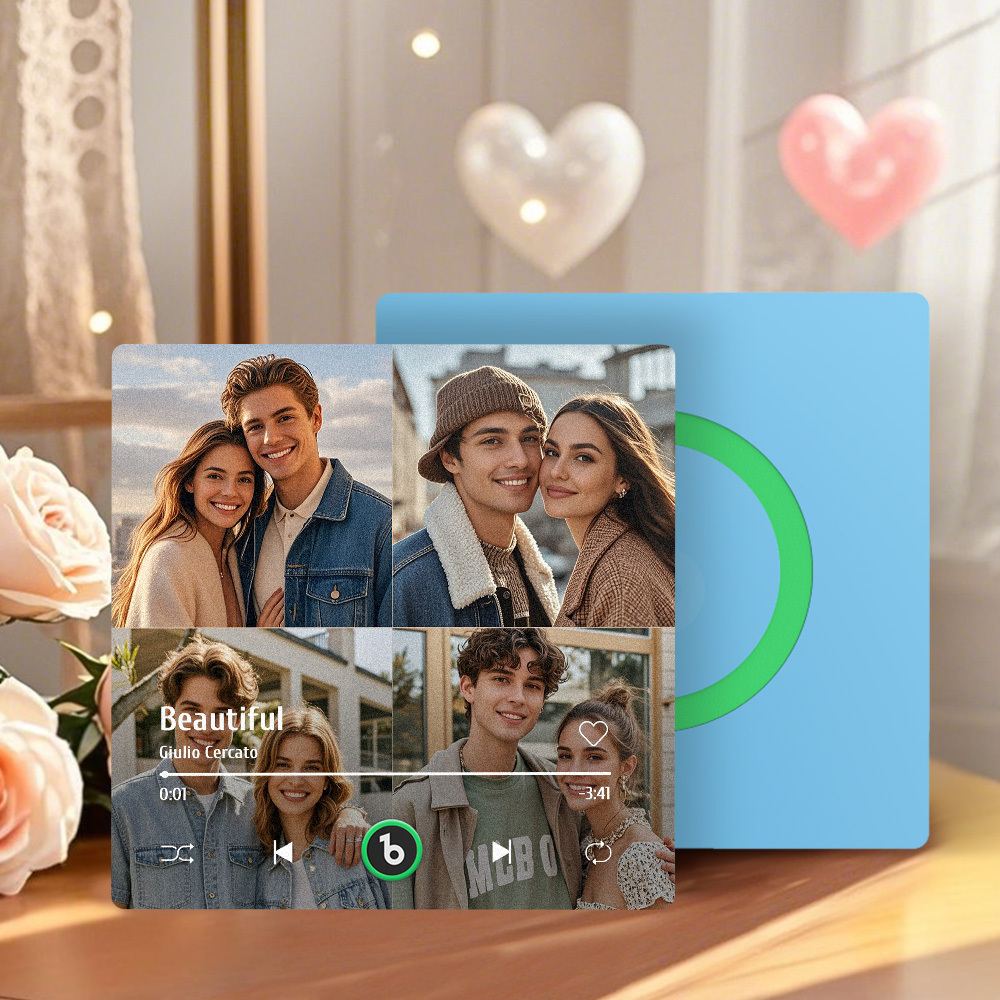 Custom Music & Photo Fridge Magnet FridgeBeats Pro Supports Bluetooth Connectivity