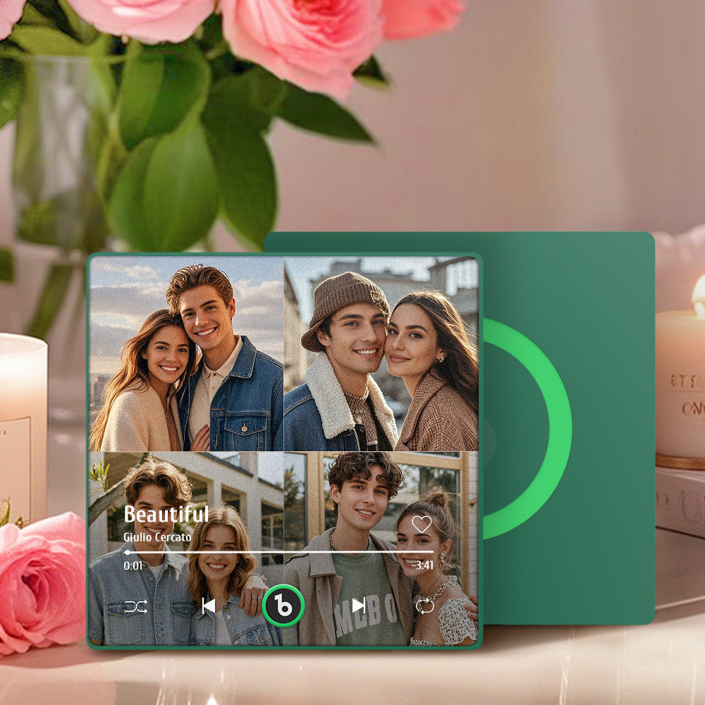 Custom Music & Photo Fridge Magnet FridgeBeats Pro Supports Bluetooth Connectivity