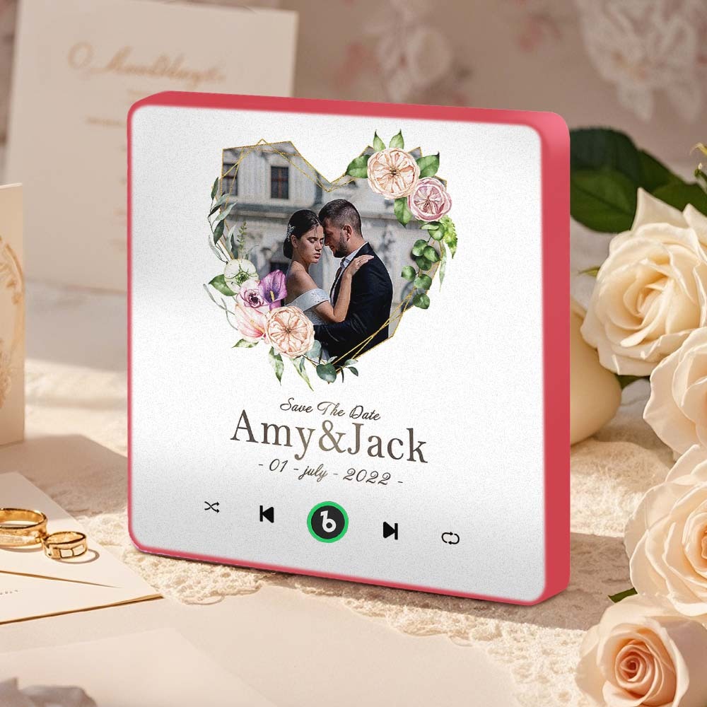 Custom Music & Photo Fridge Magnet FridgeBeats Pro Supports Bluetooth Connectivity - Fridgebeats