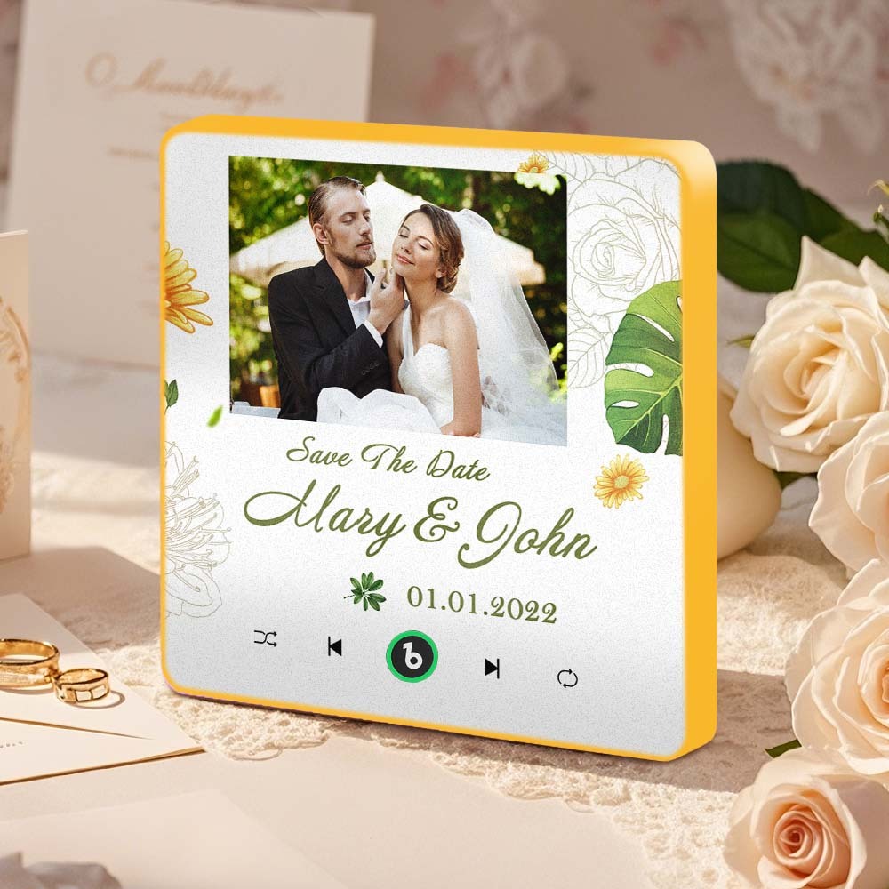 Custom Music & Photo Fridge Magnet FridgeBeats Pro Supports Bluetooth Connectivity - Fridgebeats